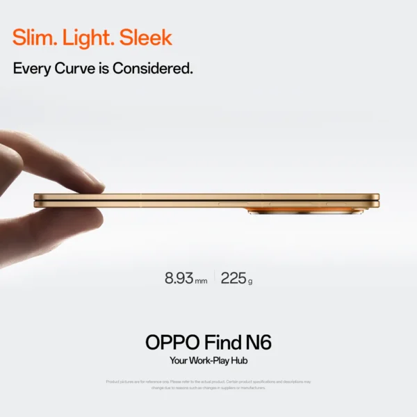 oppofinn6Slim.Light.Sleek Oppo Find N6
